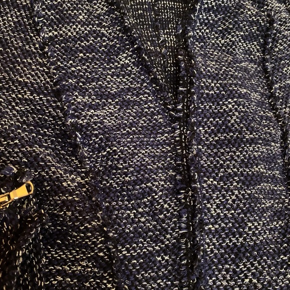 Rebecca Taylor navy cardigan blazer, size 2 - Picture 2 of 8